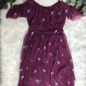 Abercrombie & Fitch Purple Dress